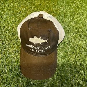 Southern Shore snapback trucker meshback hat